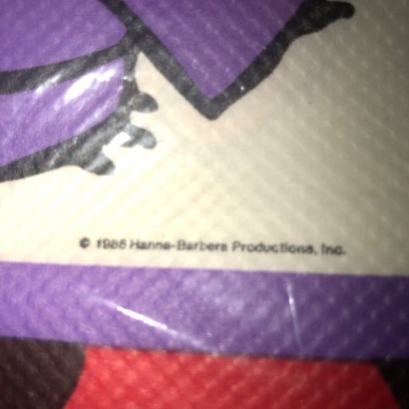 Vintage‎ The Flinstones Kids Hanna Barbera Paper Tablecover 54”x96” - Picture 3 of 5